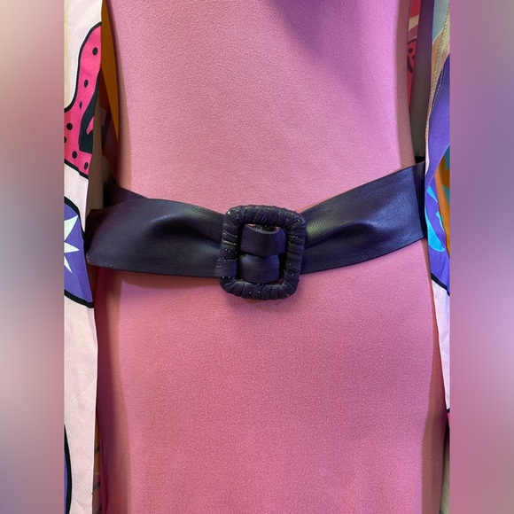 Maximalist Y2K Vibe Charlotte Russe Tube Top Maxi Dress Colorful Kaftan & Belt! - Picture 8 of 16